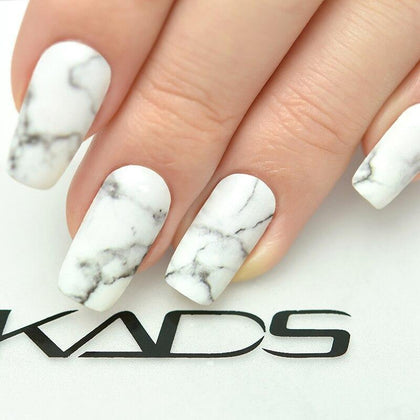 KADS Marble Series Nail Sticker Water Transfer Decal Nail Art Stickers DIY Fashion wraps Beauty Decoration Nails Accessories