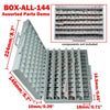 Aidetek Boxall Plastic Toolbox Mount Smd Smt 1206 0805 0603 0402 Components Electronics Beads Storage Cases & Organizers 2Boxall