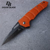7.9" Knives 60-61Hrc D2 Blade Outdoor Survival Ball Bearing Tumbling Folding Knifes G10 Tactical Knife Utility Pocket Knives