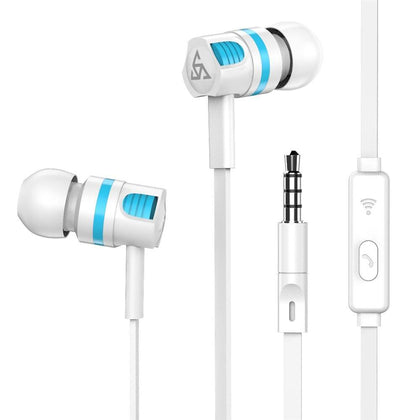 Original PTM K2 Earphone with Mic Abrasive Shell Earbud In-Ear Bass Music Earphones Sport Gaming Headset for Phone Xiaomi iPhone
