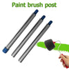 3-8 Pcs Diy Paint Roller Brush Tools Set Multifunctional Household Use Wall Decorative Handle Flocked Edger Tool Painting Brush