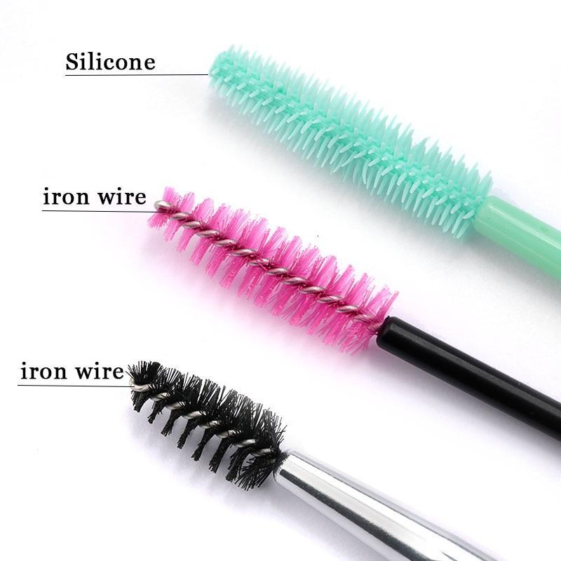 Eyelash Extension Disposable Eyebrow Brush Mascara Wand Applicator Spoolers Eye Lashes Cosmetic Brushes Set Makeup Tools
