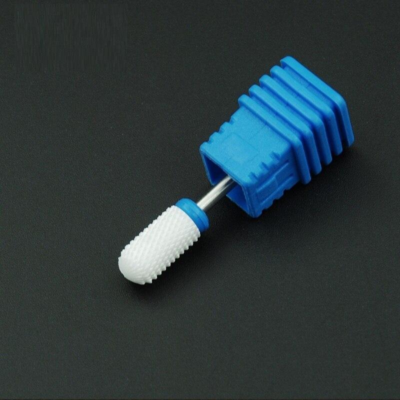 Kads Ceramic Carbide Nail Drill Bit 3/32" Electric Ceramic Cutter Nail File Manicure Pedicure Machine Tool Milling Cutters