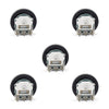 Areyourshop B503 16X2Mm 50K Ohm Single Dial Taper Volume Wheel Duplex Potentiometer  5/20Pcs 3-Pin Wholesale Switches
