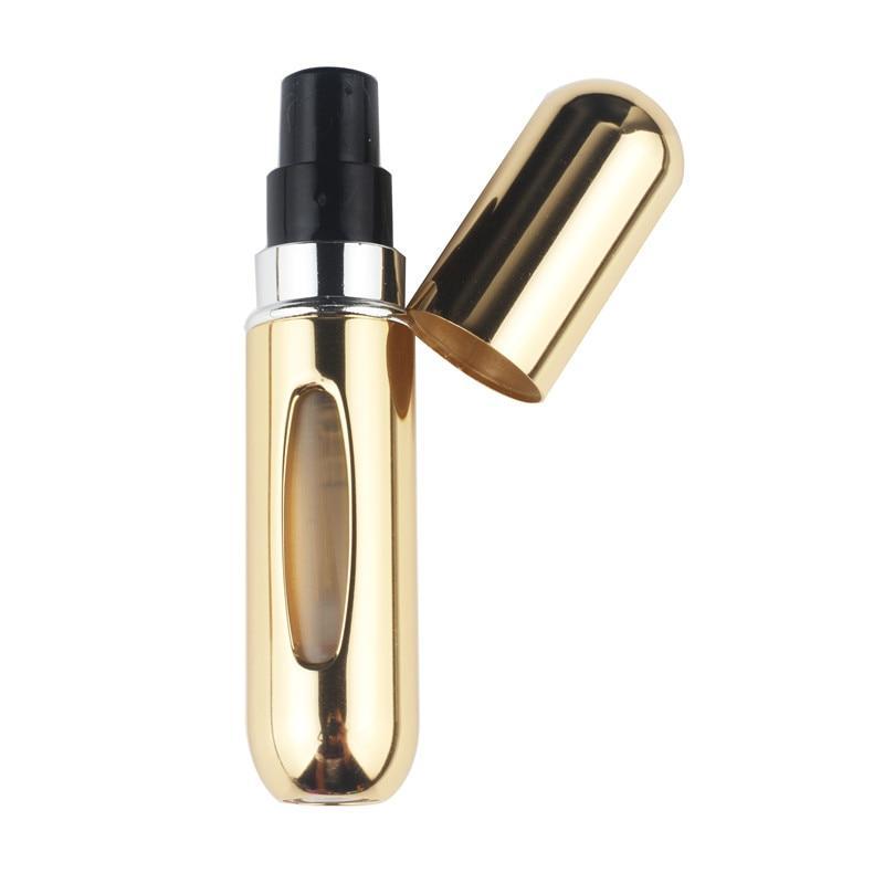 Travel Mini Refillable Conveniet Empty Atomizer Perfume Bottles Scent Pump Spray Case Parfum Airless Pump Cosmetic Container 5Cc