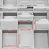 Aidetek Smt Empty Box Storage Toolbox Enclosure Compartments Each W/Lid Smd Boxall144+Boxall48 Box Organizer Craft Beads Storage