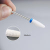 Kads Ceramic Carbide Nail Drill Bit 3/32" Electric Ceramic Cutter Nail File Manicure Pedicure Machine Tool Milling Cutters