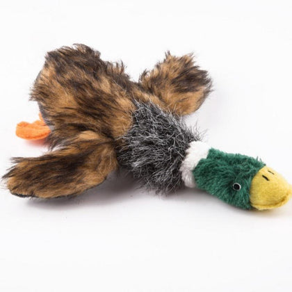 Lovely Dog Toys Pet Puppy Chew Plush Cartoon Animals Squirrel Cotton Rope OX Shape Bite Toy Duck Shaped Squeak Toys