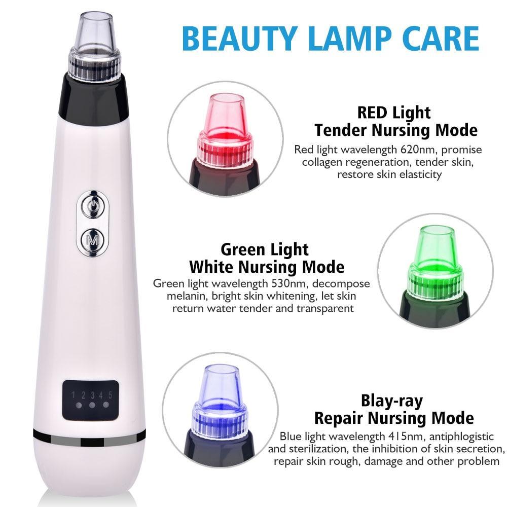 Blackhead Skin Care Discounted Price Face Deep Pore Acne Pimple Removal Vacuum Suction Facial Diamond Beauty Tool