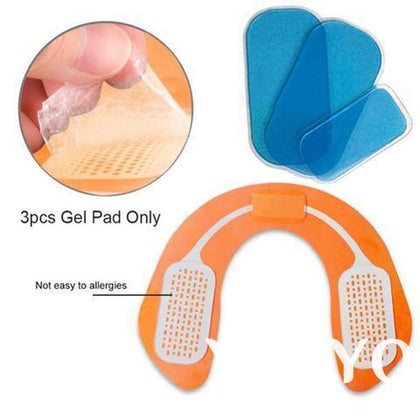 3Bags(9pcs) Replacement Gel Pads Hip Muscle Trainer Replacement Massager Gel Sheet Muscle Stimulator Exerciser Pad