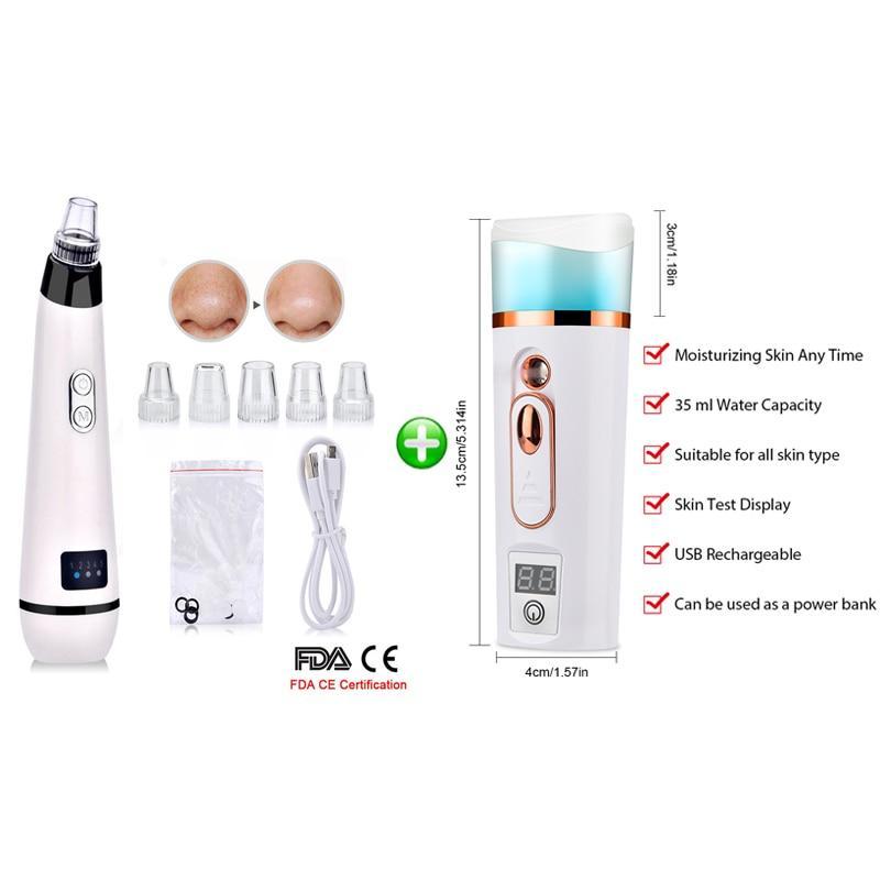Blackhead Skin Care Discounted Price Face Deep Pore Acne Pimple Removal Vacuum Suction Facial Diamond Beauty Tool