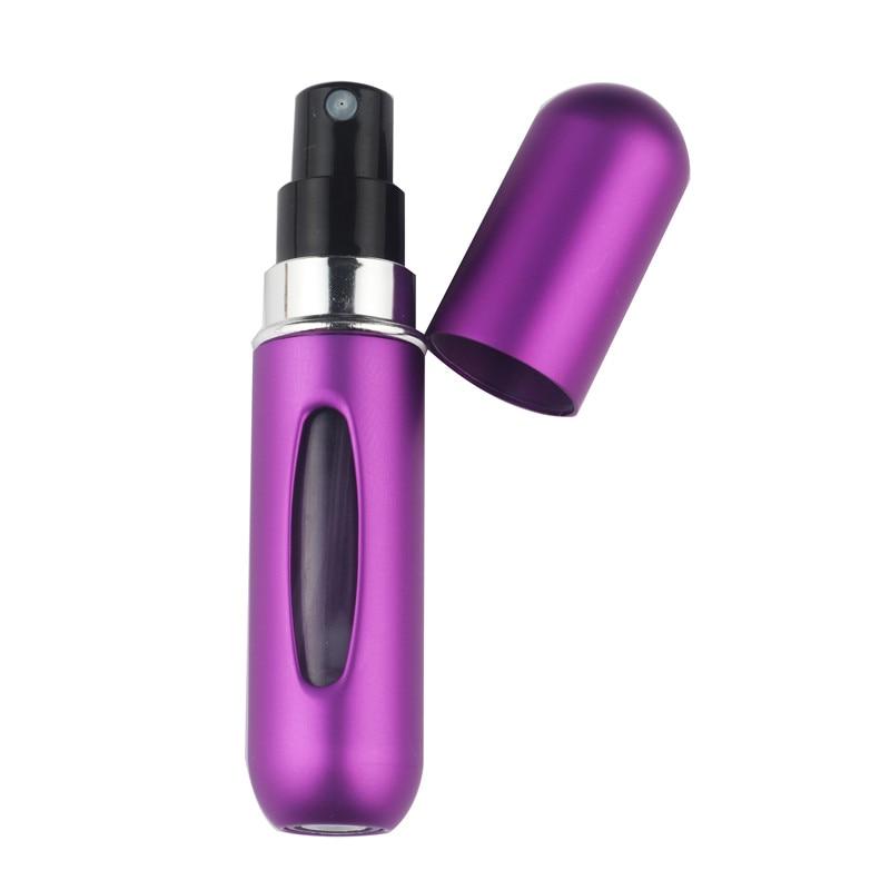 Travel Mini Refillable Conveniet Empty Atomizer Perfume Bottles Scent Pump Spray Case Parfum Airless Pump Cosmetic Container 5Cc