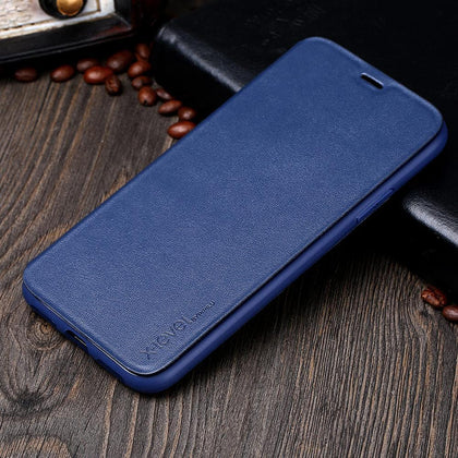 Luxury Leather Flip Case For iPhone XS XR Max Case Phone Cases Coque Fundas For iPhone On 5S SE 6S 7 8 X 6 Plus Cover Phone Case