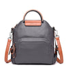Two Belt New Multifunction Female Backpack Leather Bagpack Travel Bags For Teenager Girls Female Rucksack Shoulder Bag Mochila