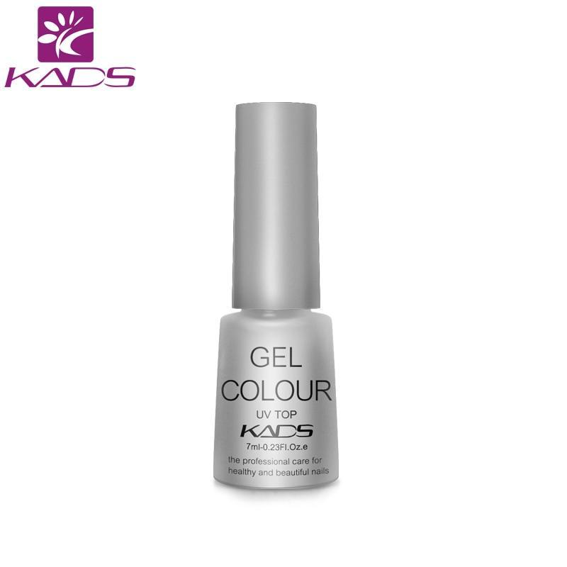 Kads Uv Gel Nail Polish 7Ml Top Coat Top Coat Primer Nail Design Nail Art Paint Manicure Led Uv Nails Polish Top Coat Lacquer (White)