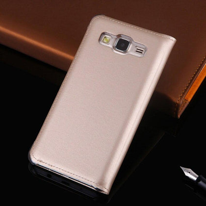 Flip Cover Leather Case For Samsung Galaxy Grand Prime Grandprime SM G530 G530H G531 G531H G531F SM-G530H SM-G531H Phone Case