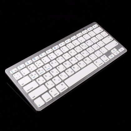 kemile Russian Language Wireless Bluetooth 3.0 keyboard for Samsung tablet&Smart phone Lenove and Huawei Android Windows System