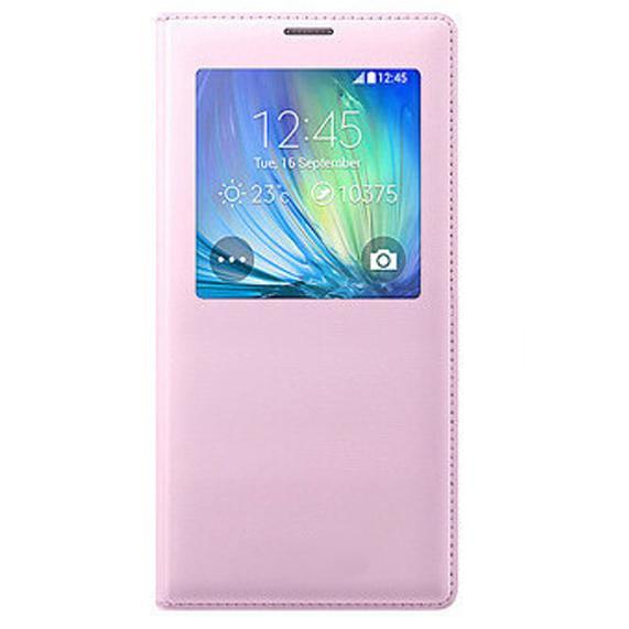 High Quality Window Clear View Flip Leather Case Cover For Samsung Galaxy A5 A500 A3 A300 A7 A700 2015 2017 2016 A8 Plus 2018
