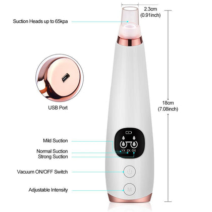 Blackhead Skin Care Face Deep Pore Acne Pimple Removal Vacuum Suction Facial Diamond Beauty Tool Dropshipping Discounted Price