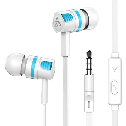 PTM In-Ear Earphone Super Bass Headset with Microphone Stereo Sound Earbuds For Phone iphone xiaomi samsung Fone De Ouvido 3.5mm
