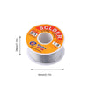 0.5/0.6/0.8/1 Mm 2.0% 45Ft Tin Tin Lead Wire Melt Rosin Core Soldeer Soldeer Wire Roll 100G 60/40 Flux  Wire Welding Soldering