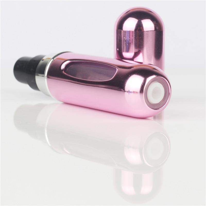 Travel Mini Refillable Conveniet Empty Atomizer Perfume Bottles Scent Pump Spray Case Parfum Airless Pump Cosmetic Container 5Cc