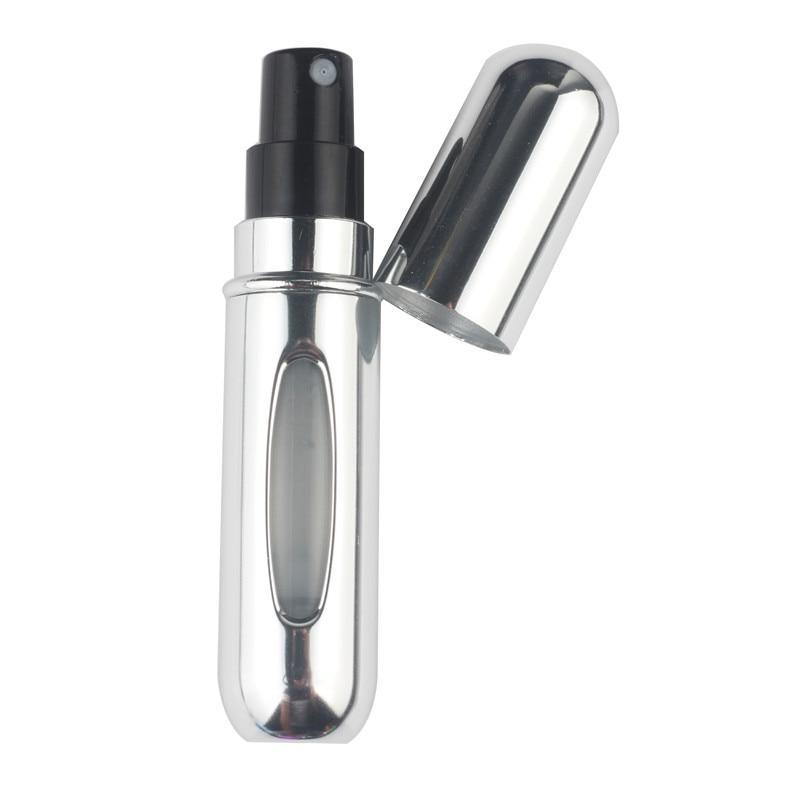 Travel Mini Refillable Conveniet Empty Atomizer Perfume Bottles Scent Pump Spray Case Parfum Airless Pump Cosmetic Container 5Cc