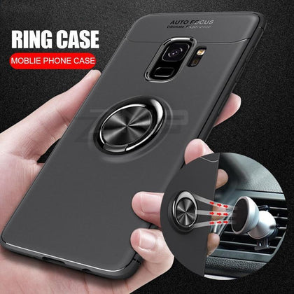 ZNP Luxury Magnetic Ring Stand Case For Samsung Galaxy S9 S8 Plus Note 8 Full Cover Case For Samsung S7 Edge J3 J5 J7 Phone Case