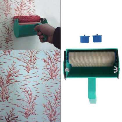 Free delivery Single Color Decoration Paint Painting Machine For 5 Inch Wall Roller Brush Tool Damom