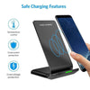 Upgrade 10W Qi Wireless Charger For Iphone X/Xs Max 8 Plus Quick Charge Fast Mobile Phone Charger For Samsung S9 S10 Xiaomi Mi 9