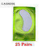 25/50/100 Pairs/Lot Patches For Eyelash Extension Under Eye Pads Paper Patches Pink Lint Free Stickers For False Eyelashes