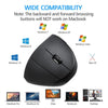 2.4G Wireless Vertical Mouse Easysmx G814 Computer Mouse 4 Dpi Settings 6 Buttons Optical Ergonomic Mice For Laptop Pc Mouse