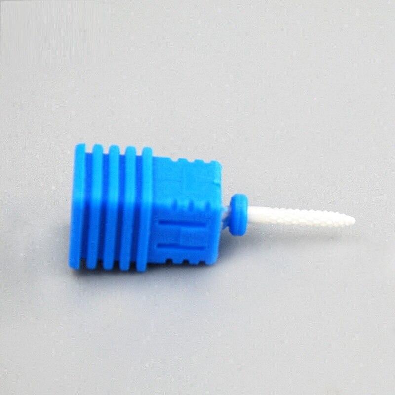 Kads Ceramic Carbide Nail Drill Bit 3/32" Electric Ceramic Cutter Nail File Manicure Pedicure Machine Tool Milling Cutters
