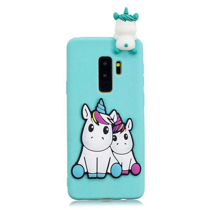 For Coque Samsung Galaxy S9 Case on For Samsung Galaxy S8 S9 Plus S6 S7 Edge Cover Fundas 3D Doll Toys Candy Soft Silicone Cases
