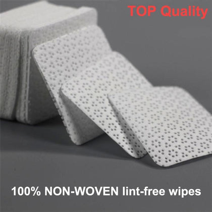 2019 Hot 100% NON-WOVEN lint-free wipes Top Quality nail art towel uncovering nail towel To remove nail polish glue and uv gel