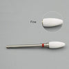 Kads Ceramic Carbide Nail Drill Bit 3/32" Electric Ceramic Cutter Nail File Manicure Pedicure Machine Tool Milling Cutters
