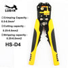 Hs-D1 Awg 24-10 0.2-6.0Mm2 Wire Stripper Multifunctional Automatic Stripping Pliers Cable Wire Stripping Crimping Tools Cutting