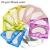 10/20 Pairs Eyelash Extension Patches Under Eye Pads For Grafting Eyelashes Paper Eye Gel Sticker Wraps Lash Patch Makeup Tool