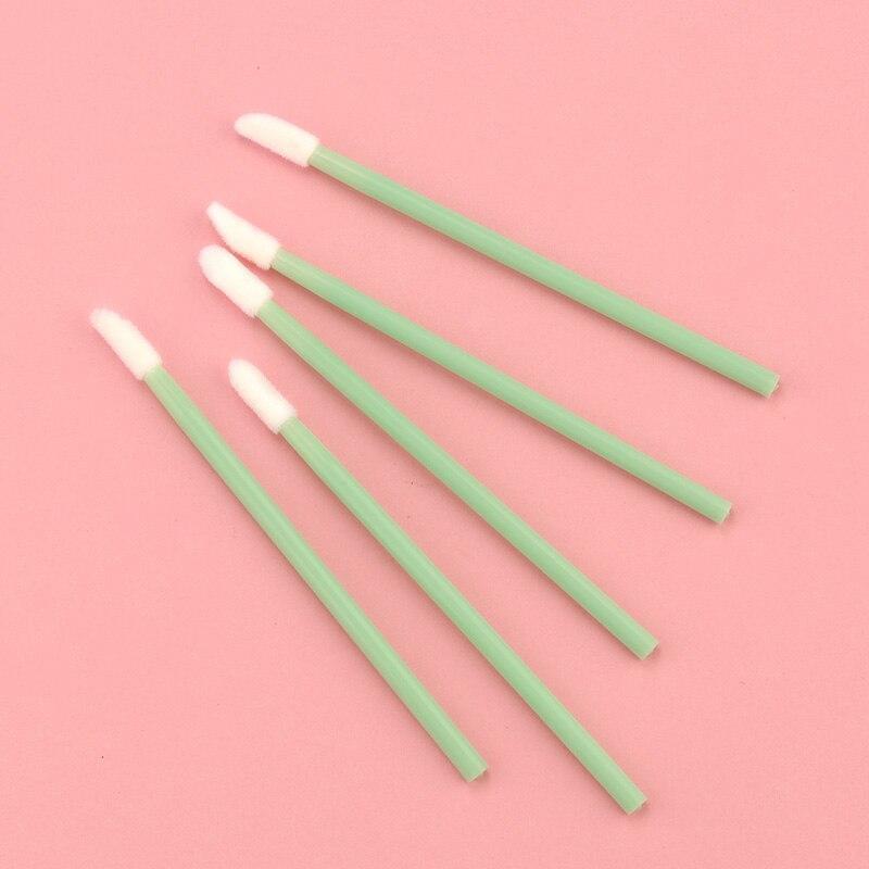 50Pcs Disposable Lip Brush Set Lipstick Mascara Wands Brush Cleaning Eyelash Eyebrow Make Up Applicators Tools