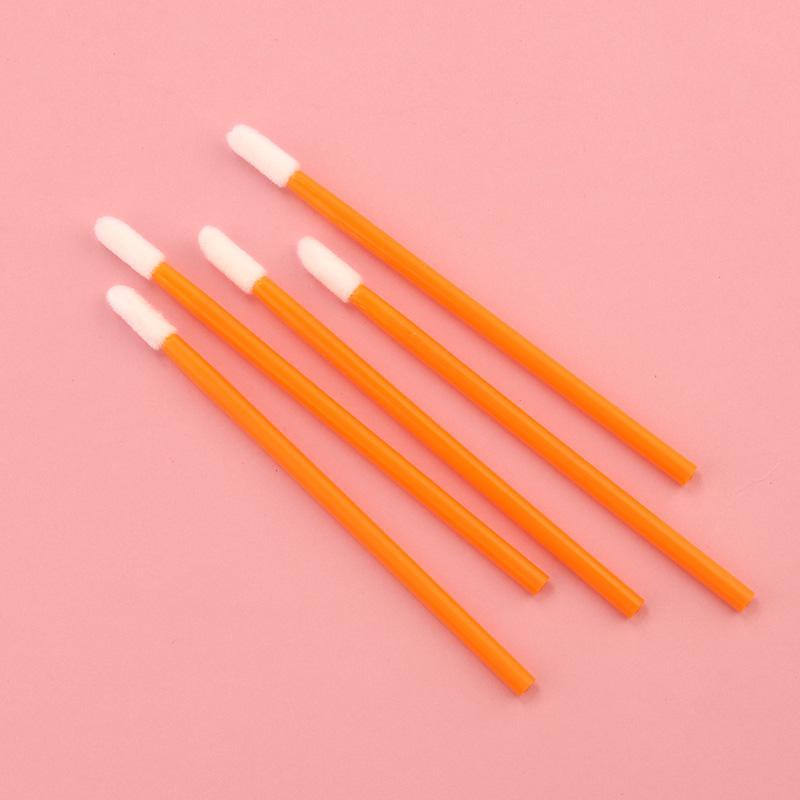 50Pcs Disposable Lip Brush Set Lipstick Mascara Wands Brush Cleaning Eyelash Eyebrow Make Up Applicators Tools