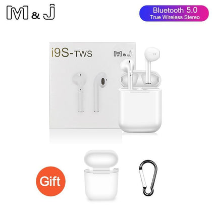 Original i9 i9s tws Wireless Bluetooth 5.0 earphones 3D Stereo Sound Portable Headsets Earbuds earpiece pk i10 i12 tws with case