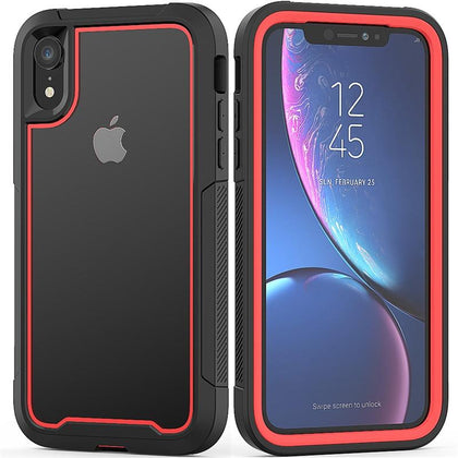 For iphone X XR XS Max 6 6S 7 8 Plus Shockproof Hybrid Armor Phone Back Case For iphone 6 6s Case Hard PC TPU 2in1 Full cover