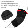 Classic Black Elastic Gym Sport Elbow Protective Pad Absorb Sweat Sport Basketball Arm Sleeve Warmer