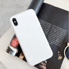 Phone Cases For iPhone 7 8 6s Plus 5S Liquid Silicone Original Soft TPU Cover For iPhone XS Max XR X 11 Pro Max Case Shockproof