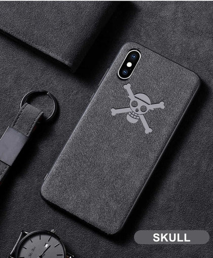 Suede Fur Phone Case For iPhone XS MAX XR X 6 6S 7 8 Plus Ultra Thin Shockproof Matte Leather TPU iPhone 11 Cover Fundas Capa