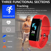 ZAPET New Smart Watch Men Women Heart Rate Monitor Blood Pressure Fitness Tracker Smartwatch Sport Watch for ios android +BOX