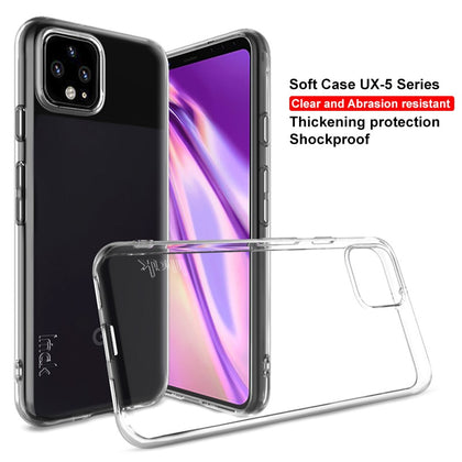 For Google Pixel 4 Case IMAK Fitted Case High Quality TPU Cover Soft TPU Case For Google Pixel 4 Back Cover