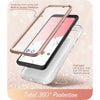 For Google Pixel 4 XL Case 6.3 inch (2019) I-BLASON Cosmo Full-Body Glitter Marble Bumper Case with Built-in Screen Protector