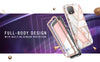 For Google Pixel 4 XL Case 6.3 inch (2019) I-BLASON Cosmo Full-Body Glitter Marble Bumper Case with Built-in Screen Protector