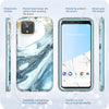 For Google Pixel 4 XL Case 6.3 inch (2019) I-BLASON Cosmo Full-Body Glitter Marble Bumper Case with Built-in Screen Protector
